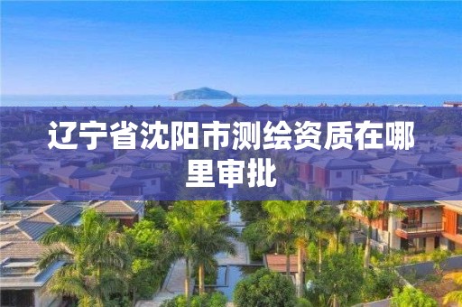 遼寧省沈陽(yáng)市測(cè)繪資質(zhì)在哪里審批