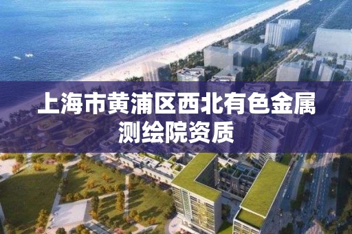 上海市黃浦區西北有色金屬測繪院資質