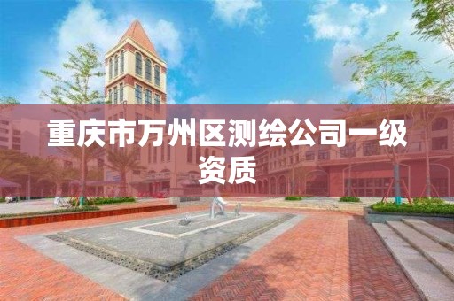 重慶市萬州區測繪公司一級資質