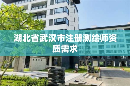 湖北省武漢市注冊測繪師資質需求