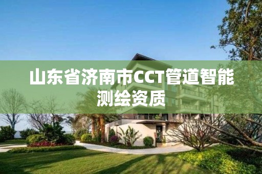 山東省濟南市CCT管道智能測繪資質