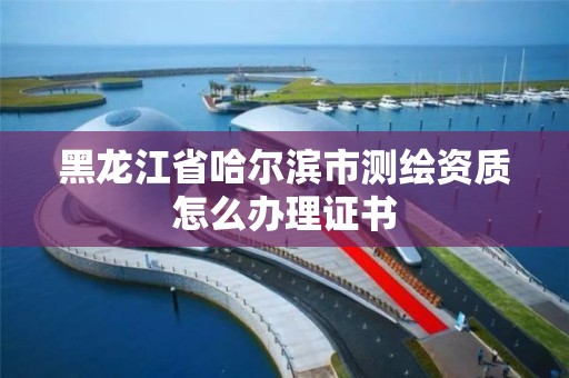 黑龍江省哈爾濱市測繪資質怎么辦理證書