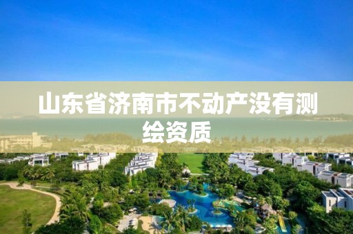 山東省濟南市不動產(chǎn)沒有測繪資質(zhì)