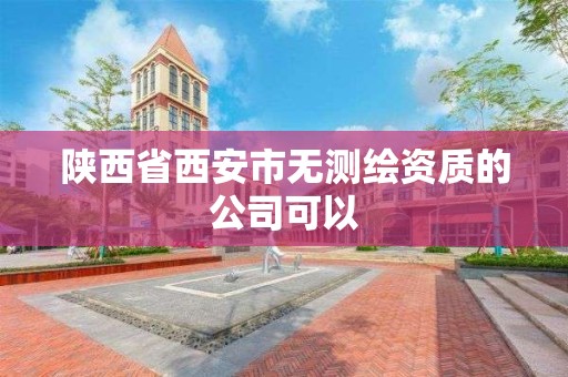 陜西省西安市無測繪資質(zhì)的公司可以