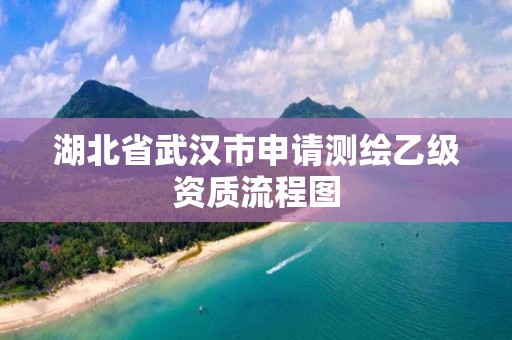 湖北省武漢市申請測繪乙級資質(zhì)流程圖