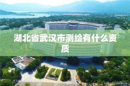 湖北省武漢市測繪有什么資質