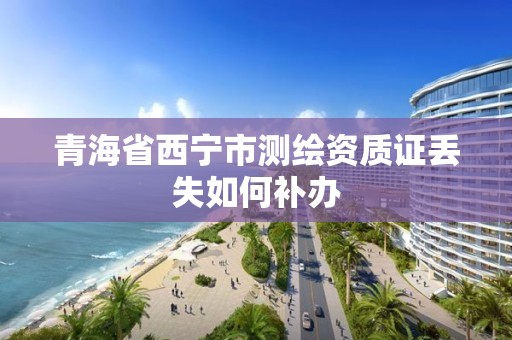 青海省西寧市測繪資質證丟失如何補辦