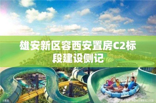 雄安新區容西安置房C2標段建設側記