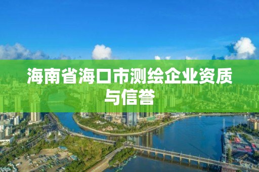 海南省?？谑袦y繪企業資質與信譽