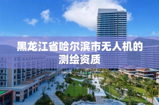 黑龍江省哈爾濱市無人機的測繪資質