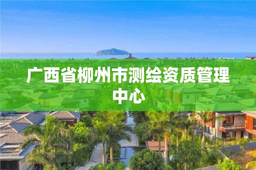 廣西省柳州市測繪資質管理中心