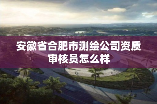 安徽省合肥市測繪公司資質審核員怎么樣