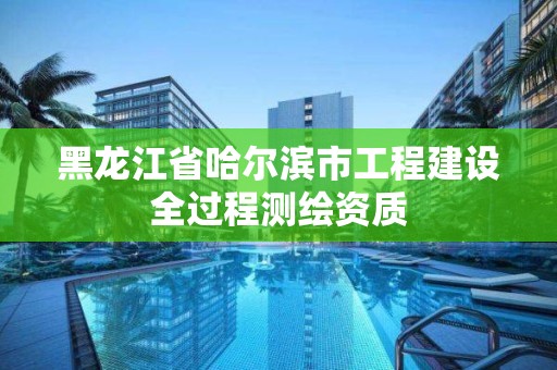 黑龍江省哈爾濱市工程建設全過程測繪資質