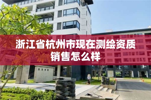 浙江省杭州市現在測繪資質銷售怎么樣