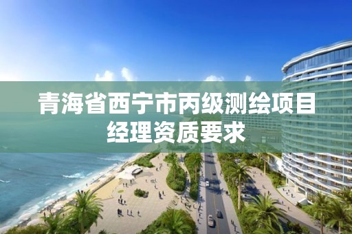 青海省西寧市丙級測繪項目經理資質要求