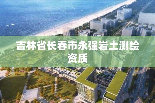 吉林省長春市永強巖土測繪資質