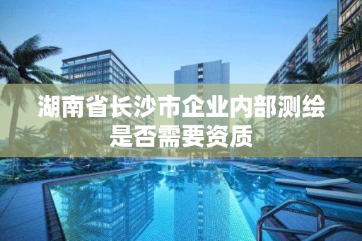 湖南省長沙市企業內部測繪是否需要資質