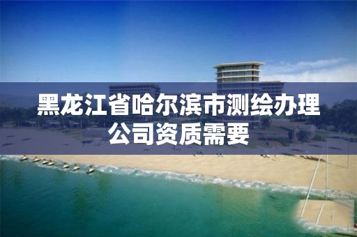 黑龍江省哈爾濱市測繪辦理公司資質需要