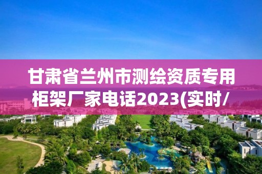 甘肅省蘭州市測繪資質專用柜架廠家電話2023(實時/更新中)