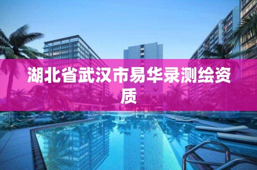 湖北省武漢市易華錄測繪資質