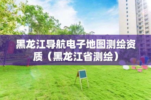 黑龍江導航電子地圖測繪資質（黑龍江省測繪）