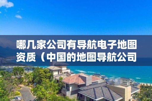 哪幾家公司有導航電子地圖資質（中國的地圖導航公司有哪些）