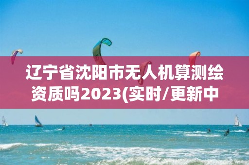 遼寧省沈陽市無人機算測繪資質嗎2023(實時/更新中)