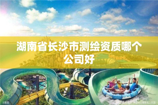 湖南省長沙市測繪資質哪個公司好