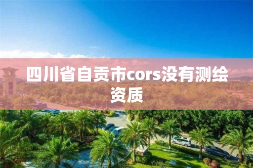 四川省自貢市cors沒有測繪資質