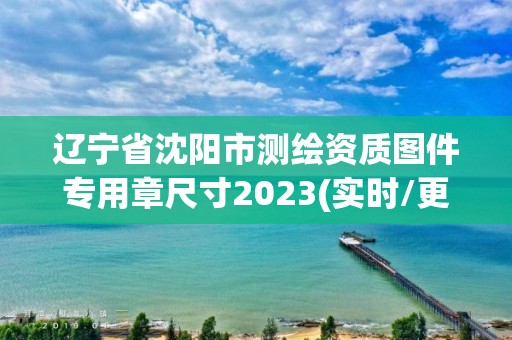 遼寧省沈陽市測繪資質圖件專用章尺寸2023(實時/更新中)