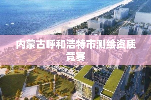 內蒙古呼和浩特市測繪資質競賽