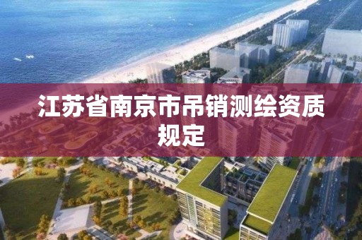 江蘇省南京市吊銷測繪資質規定