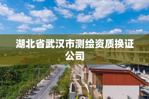 湖北省武漢市測繪資質(zhì)換證公司