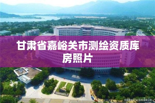 甘肅省嘉峪關市測繪資質庫房照片