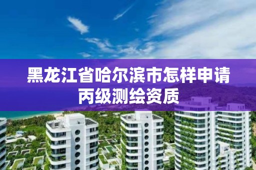 黑龍江省哈爾濱市怎樣申請丙級測繪資質(zhì)