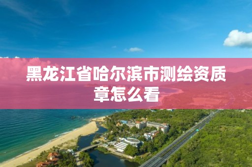 黑龍江省哈爾濱市測繪資質章怎么看