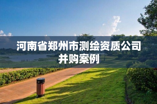 河南省鄭州市測(cè)繪資質(zhì)公司并購(gòu)案例