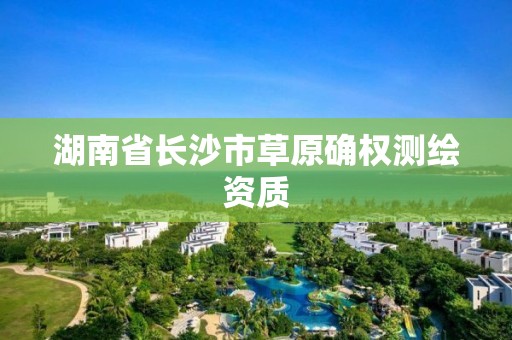 湖南省長(zhǎng)沙市草原確權(quán)測(cè)繪資質(zhì)