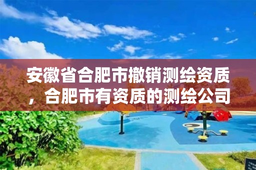 安徽省合肥市撤銷測繪資質(zhì)，合肥市有資質(zhì)的測繪公司