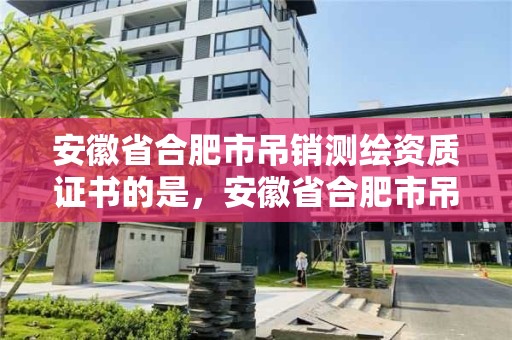 安徽省合肥市吊銷測繪資質(zhì)證書的是，安徽省合肥市吊銷測繪資質(zhì)證書的是什么單位