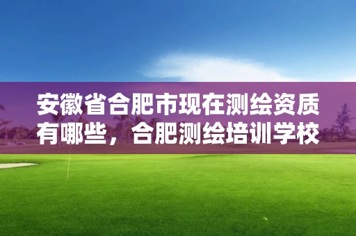 安徽省合肥市現(xiàn)在測(cè)繪資質(zhì)有哪些，合肥測(cè)繪培訓(xùn)學(xué)校