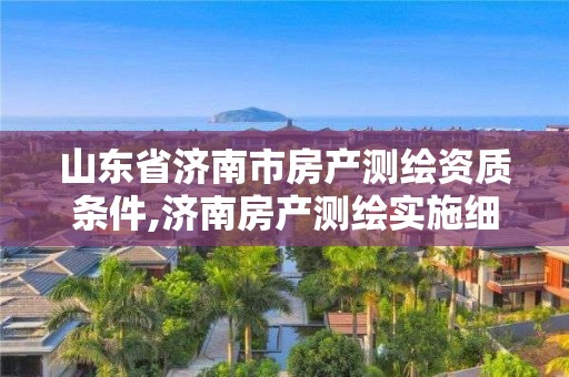 山東省濟南市房產(chǎn)測繪資質(zhì)條件,濟南房產(chǎn)測繪實施細則