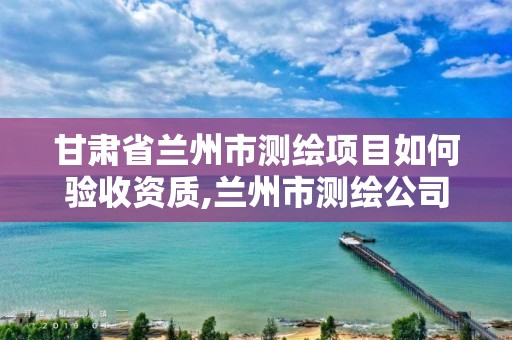 甘肅省蘭州市測繪項目如何驗收資質,蘭州市測繪公司有哪些