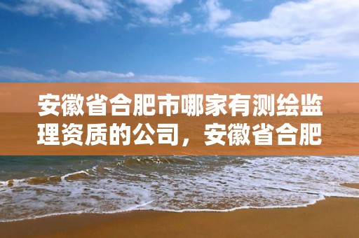 安徽省合肥市哪家有測繪監理資質的公司，安徽省合肥市哪家有測繪監理資質的公司