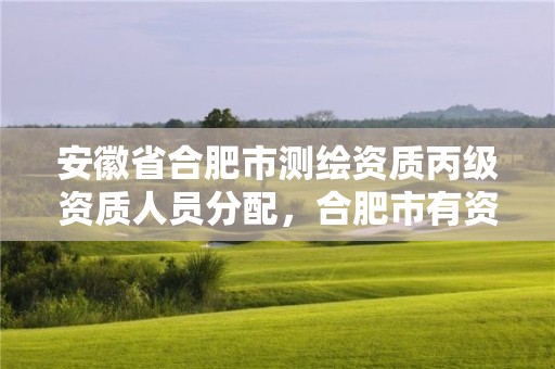 安徽省合肥市測繪資質丙級資質人員分配，合肥市有資質的測繪公司