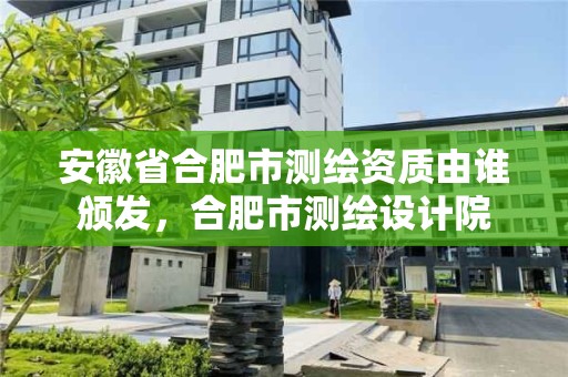 安徽省合肥市測繪資質由誰頒發，合肥市測繪設計院