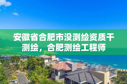 安徽省合肥市沒測繪資質(zhì)干測繪，合肥測繪工程師