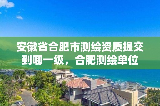 安徽省合肥市測繪資質提交到哪一級，合肥測繪單位