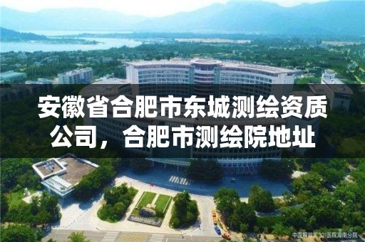 安徽省合肥市東城測(cè)繪資質(zhì)公司，合肥市測(cè)繪院地址