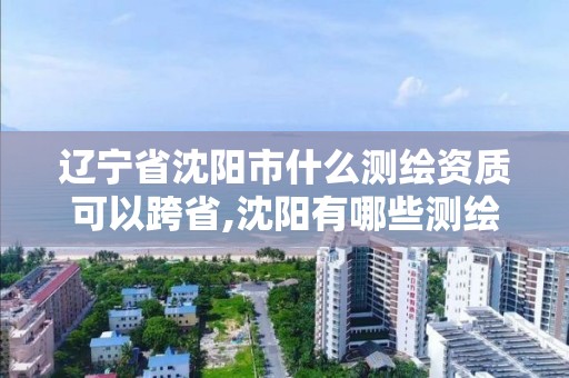 遼寧省沈陽市什么測繪資質可以跨省,沈陽有哪些測繪公司招聘